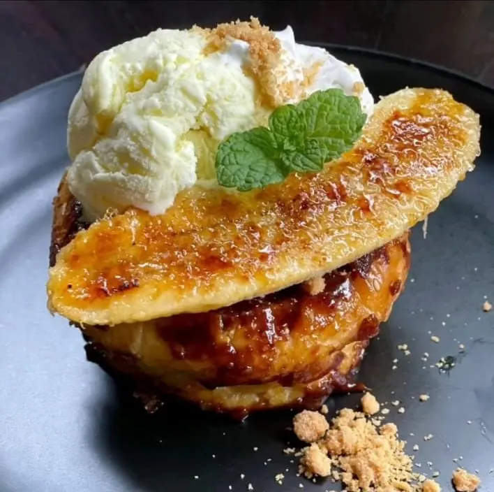 Banana Caramel Toast