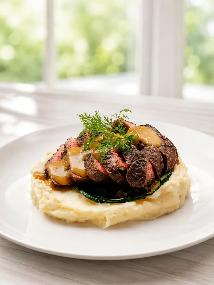 Le Boeuf et Champignon
